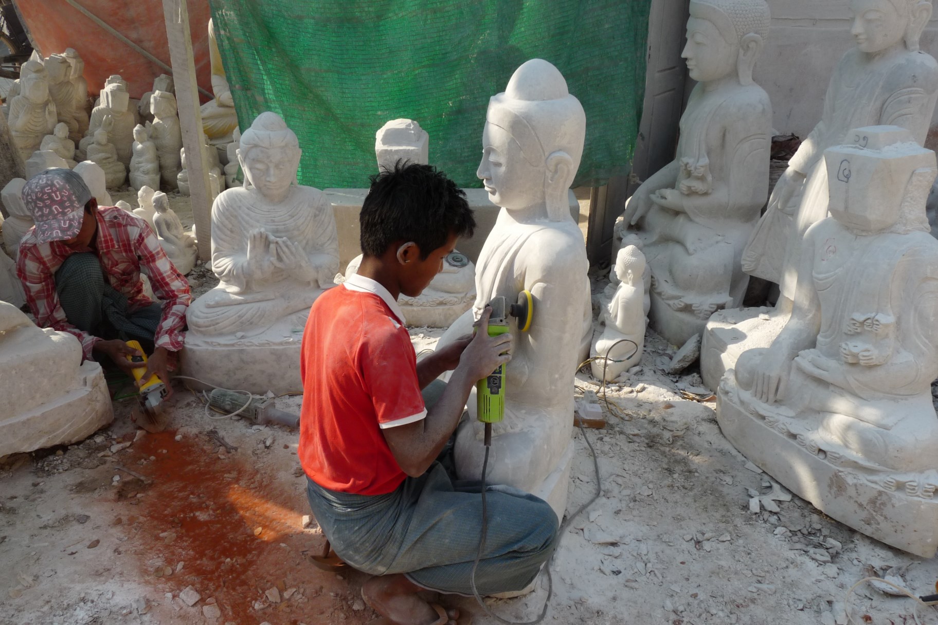 Sculpteur de Bouddhas
